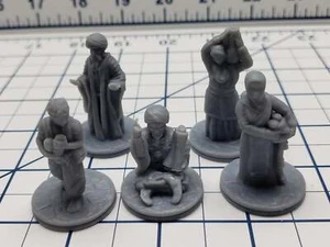 Empire of Scorching Sands - Townsfolk Minis - DND - Pathfinder - Dungeons & Drag - Picture 1 of 12