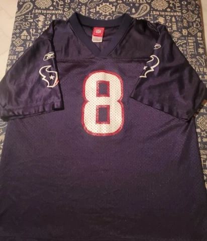 Houston Texans David Carr #8 Football Jersey Youth Size XL 18-20 Reebok NFL Cover