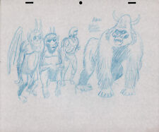 Aroo (Giant Monkey Demon) From He-Man Pencil Animation Art