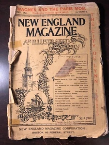 ANTIQUE New England Magazine - June 1891 LYNN, MA RICHARD WAGNER HARVARD - Picture 1 of 21