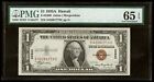 1935A Hawaii Wwii Emergency Issue Silver Certificate Pmg Gem Unc 65 Epq