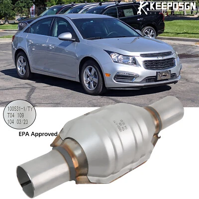 For Chevrolet Cruze Sonic 2010-2016 2017 2018 1.4L l4 1X 2" Catalytic Converter - Image 1 of 4