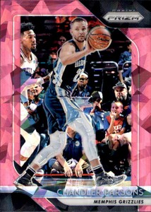 2018-19 Panini Prizm #116 CHANDLER PARSONS  Prizms Pink Ice Grizzlies 