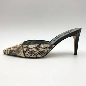 Sam Edelman Odelia Snakeskin Pointed Slide Heels womens 6.5 - Picture 1 of 10