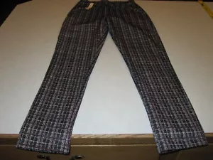Leggings a quadri foderati in flanella YITONG nuovi con etichette taglia unica ~ 9755 - Foto 1 di 7