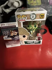 Larry Bird Boston Celtics Auto Funko Pop - Beckett COA Green Ink Larry Legend ๐ - Picture 1 of 6