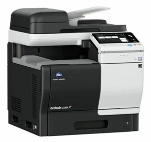 Konica Minolta Bizhub C3351 Copiatrice a colori scanner stampante misuratore METRO MOLTO BASSO - Foto 1 di 1