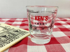 Bicchiere Ken's Bar Shot con sottobicchiere - Foto 1 di 4