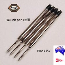 5pcs G2 Black Gel Ink Refill Pens - Medium Point 0.5mm - Compatible with Paker