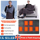 Electric Heating Blanket Wearable USB Heated Vest Shawl Soft Warm Knee Pad Cape