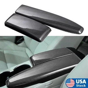 2PCS Car Center Armrest Box Panel Cover For Mercedes Benz C Class W204 2008-2014 - Bild 1 von 8