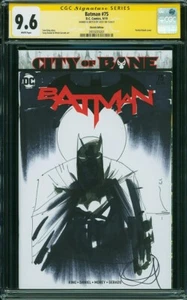 Original JOCK Batman Sketch CGC SS SIGNED #75 Blank Joker Catwoman Harley Quinn - Picture 1 of 1