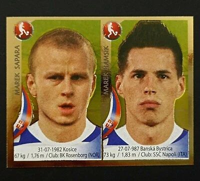 2010 Navarrete South Africa World Cup FIFA #330 MAREK SAPARA / MAREK HAMSIK Foil - Image 1 of 2