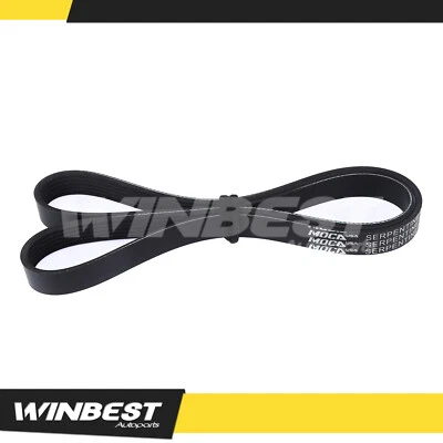 Cinturón serpentino EPDM sin CA 6PK1245 para Ford Escort LTD Chrysler Voyager Dodge  Foto 1 de 4