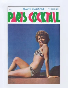 REVUE PARIS COCKTAIL n°47 août 1950 PIN-UP / EROTSIME / DOMERGUE Parfait état - Picture 1 of 2