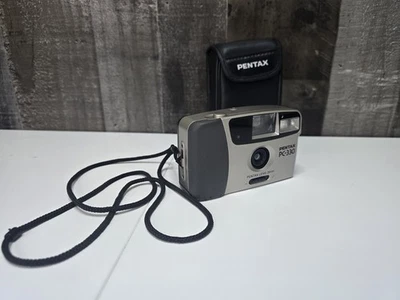Pentax PC-330 35mm Point & Shoot Film Camera 26MM LENS  Tested - Image 1 of 4