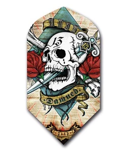 Alchemy Damned Damnation Hall Slim Dart Flights - Imagen 1 de 2