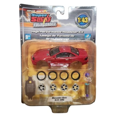 SUPER SLICKS Fully Loaded Mercedes-Benz SL55 Roadster Kit, Scale 1:43 - Image 1 of 4