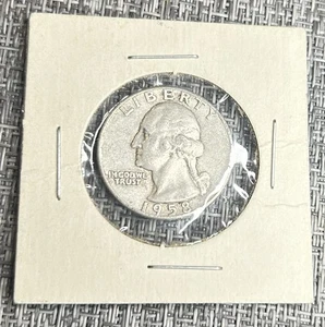 1958-P Washington Quarter • 90% Silver • Original Patina Collector Coin🔥 - Picture 1 of 2