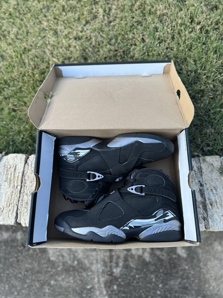 Air Jordan 8 Retro 2015 Cromo Talla 10 Foto 1 de 4