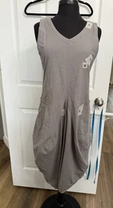 Zanzea Ladies Lagenlook Parachute dress Squash Blossom BOHO Hippie ARTSY Bees S - Picture 1 of 10