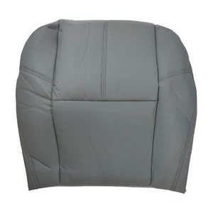 For 2011-2012 Chevy Tahoe & Suburban Driver Bottom Leather Seat Cover Light Gray - Foto 1 di 10