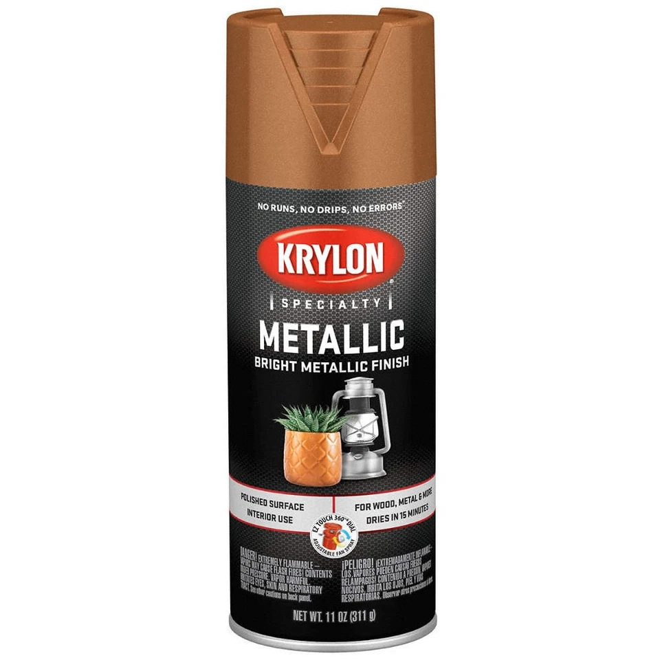 Pintura en aerosol KRYLON K01709A77, cobre metálico, brillo 54TJ83 Foto 1 de 1