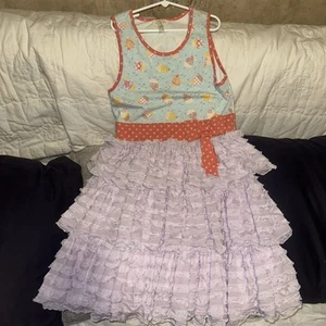 Matilda Jane size 14 Brilliant Daydream Let's Eat Cake Ballet tutu Dress purple - Picture 1 of 6