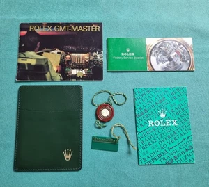 Rolex Vintage Kit Gmt Master Booklet 16710 - 16713 - 16718 - 16700 USA 1992 Pz 6 - Bild 1 von 21