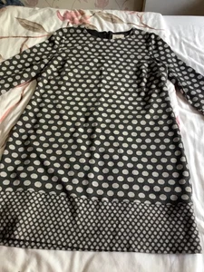 Ladies Phase 8 grey spotted shirt dress. Size 16. Excellent condition. - Picture 1 of 8