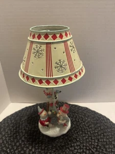 Muñeco de nieve de Navidad tipo hada vela té ligero soporte - Imagen 1 de 9