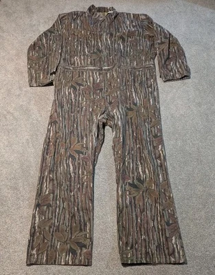 Vintage Walls Coveralls Mens XXL Realtree Camo Made In USA Hunting Suit  - Image 1 of 4