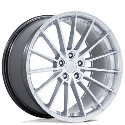 F19x8.5/R19x9.5" Staggered TSW Wheels TW005 Goodwood Hyper Silver Flow (S04) - Image 1 of 4