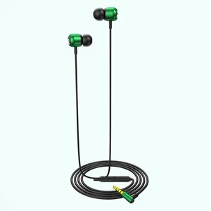 Wired Earphones with 3.5mm Jack for Sound Compatible with Multiple Devices - Picture 1 of 9