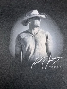 Kenny Chesney The Big Revival Tour 2015 Concert T-Shirt Men’s Small Gray Country - Picture 1 of 5