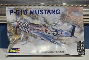 Revell P-51D Mustang Flugzeug Plastik Modellbausatz Level 2 10+ Neu Versiegelt 85-5241 - Bild 1 von 2