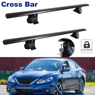 Barra transversal compatible con Nissan Altima L33 2013-2018 barra transversal de aluminio bloqueable Foto 1 de 4