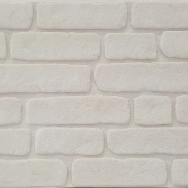 Wandverkleidung Steinoptik 3D Wandpaneele Backstein Weiß EPS Styropor Klinker... - Bild 1 von 1