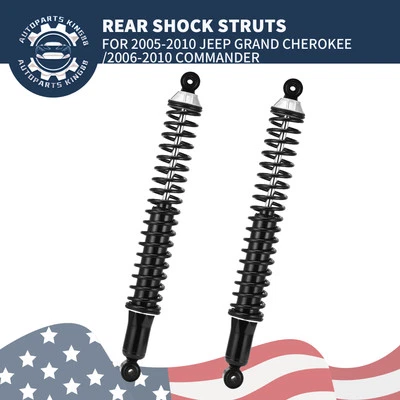 Pair Rear Struts Shocks for 2006 - 2010 Jeep Commander 2005- 2010 Grand Cherokee - Image 1 of 4