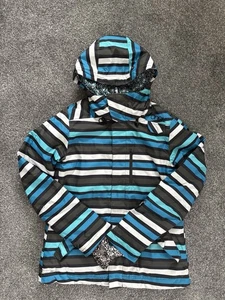 Abrigo O'Neill Esquí Nieve Escape Cuadros Azul Gris Blanco Mujer Grande - Imagen 1 de 4
