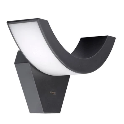 B-Ware LED Außenleuchte Lima IP54 warmweiß Außenlampe Anthrazit Wandleuchte 230V - Bild 1 von 4