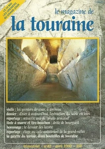 Zeitschrift der TOURAINE Nr. 42 - 1992 = Silos in AMBOISE + Foto ARSICAUD + SAND - Bild 1 von 1