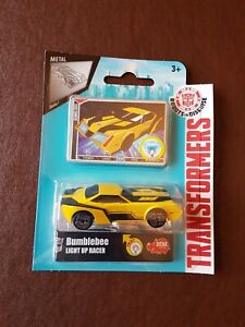 Transformers Robots in Disguise Metal Mini Car Light up - Bumblebee - Die-cast