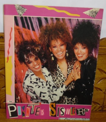 Vintage 1985 POINTER SISTERS Promotional Program - Image 1 of 4