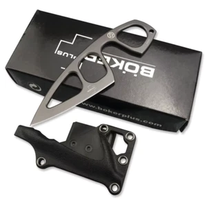 5" fixed blade boot & neck knife w/ sheath. Concealed in Fist, EDC, Tactical. - Picture 1 of 24