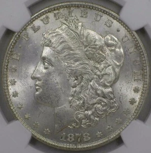 1878 7/8TF Strong NGC Graded MS 63 VAM 37 Certified 2684264-006 Strong Strike - Picture 1 of 4