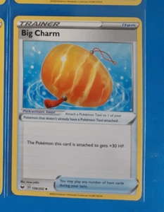 Big Charm 158/202 Pokemon card Sword & Shield uncommon NM - Picture 1 of 1
