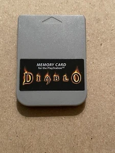 PlayStation Diablo Memory Card - Picture 1 of 3