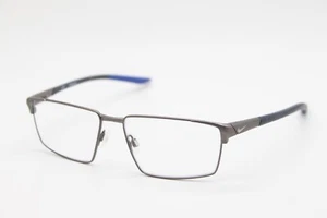 NEW NIKE 8053 074 GUNMETAL BLUE AUTHENTIC EYEGLASSES 55-15 - Picture 1 of 4