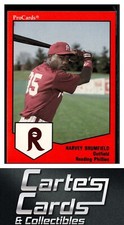 Harvey Brumfield 1989 ProCards Minor League Team Sets #667  Reading Phillies